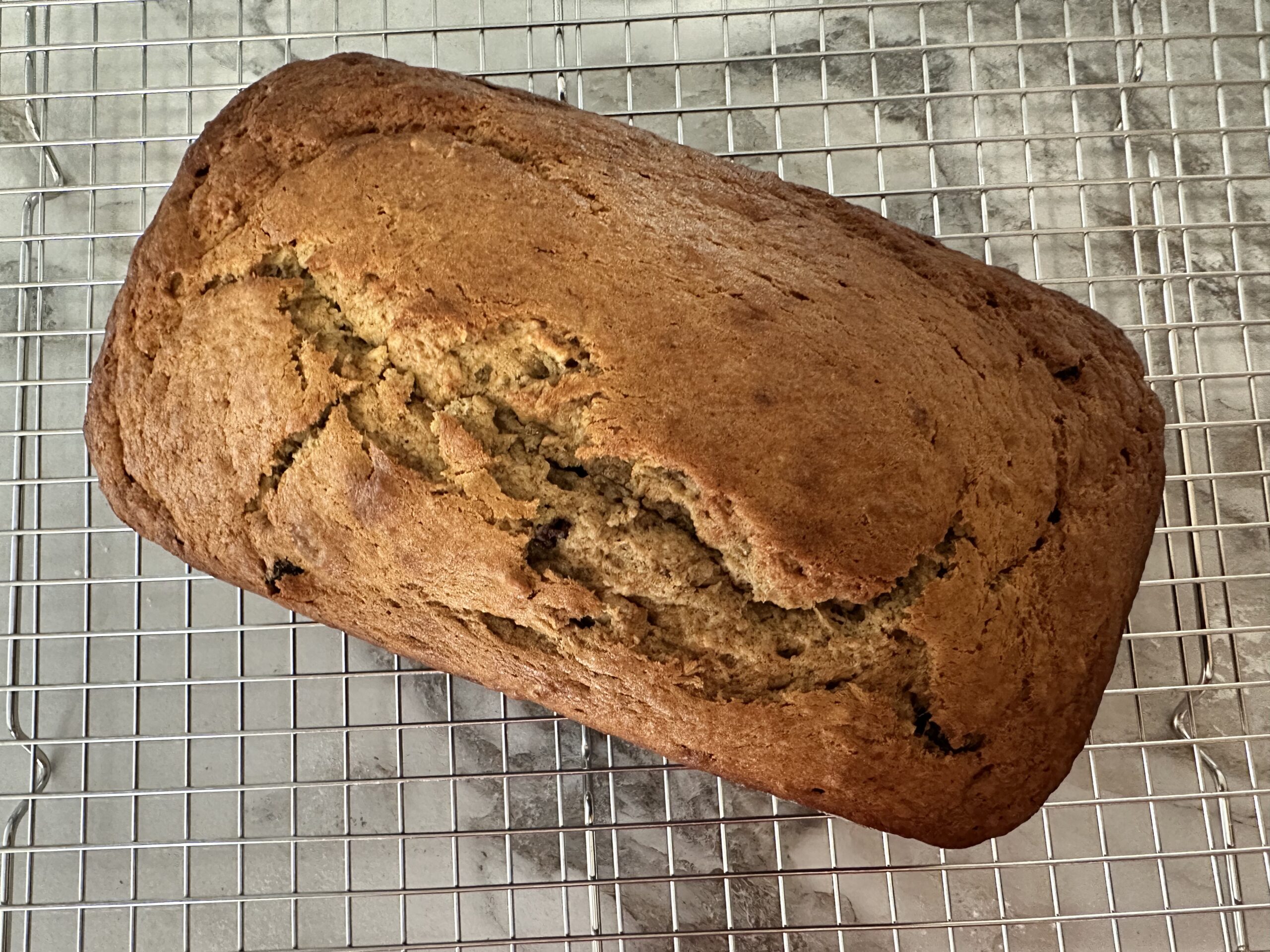 Easy One Bowl Banana Bread with Pecans