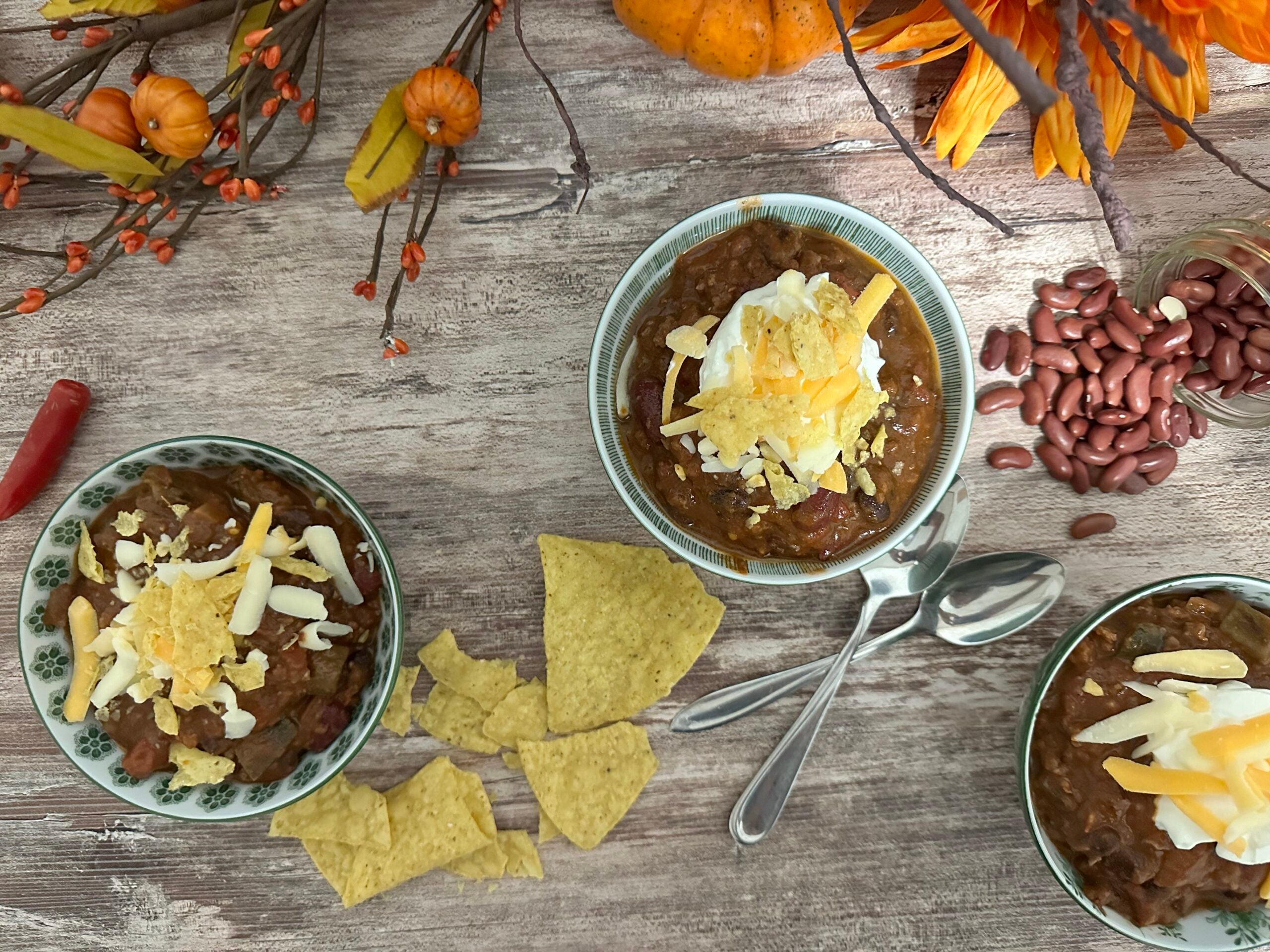 Easy One Pot Chili with Black Beans