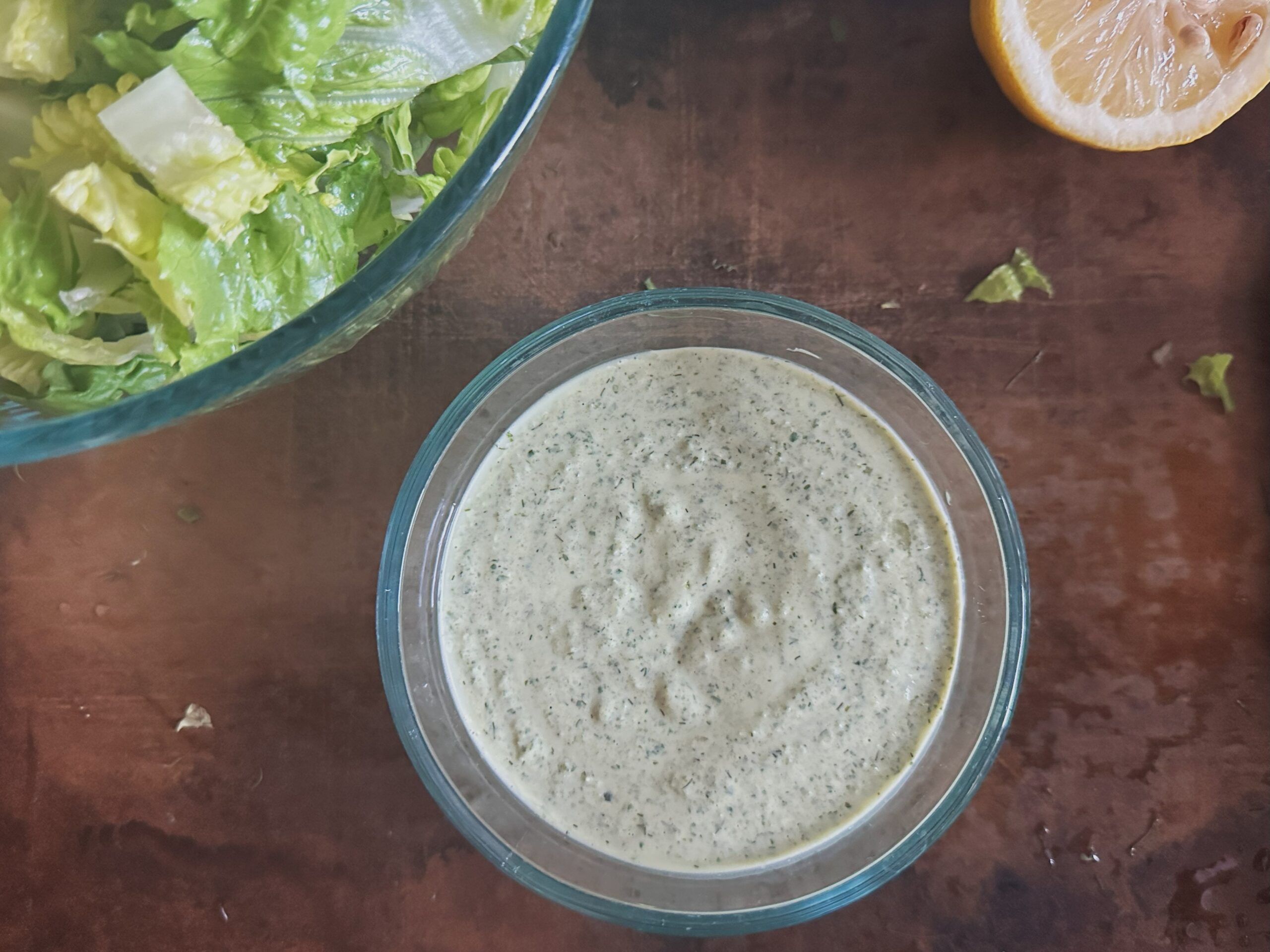 Homemade Green Goddess Dressing