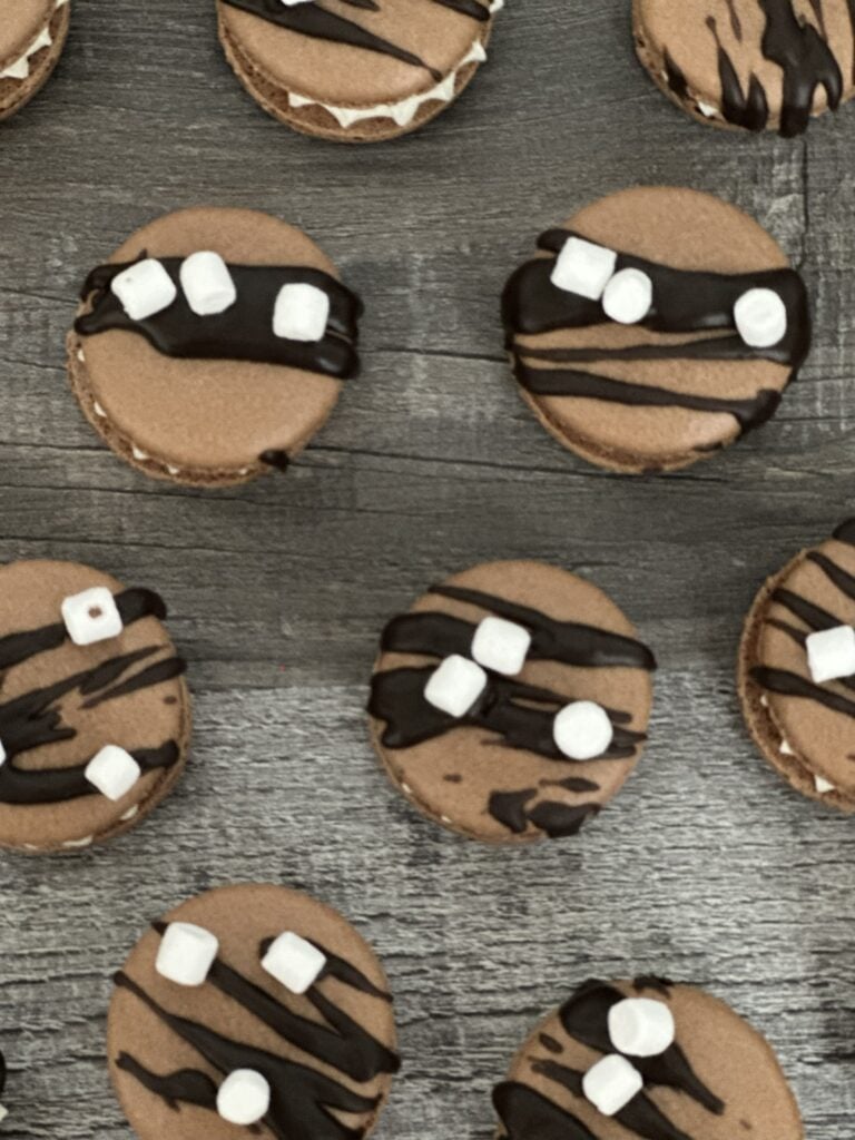 Hot Chocolate French Macarons