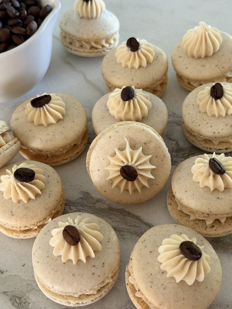 Coffee French Macarons
