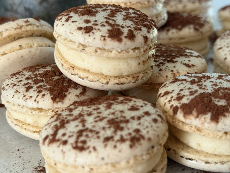Tiramisu French Macarons